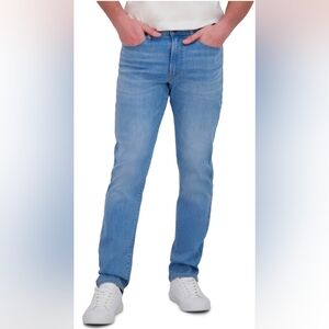 NWT Lucky Brand Men's 410 Athletic Straight Stretch Cotton Jeans  Light Wash